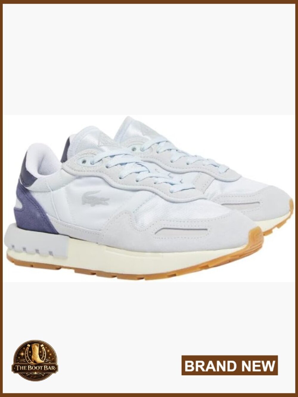 Retro Runner Sneakers with EVA Midsole Lace-Up Walking Shoes
